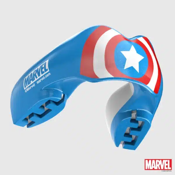 מגן שיניים SafeJawz Marvel קפטן אמריקה לבעלי גשר בשיניים