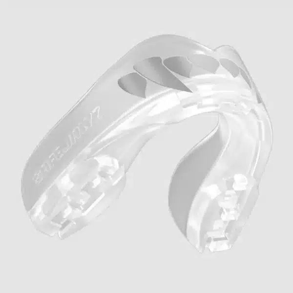 מגן שיניים שקוף דגם ניבים SAFEJAWZ Extro Series Clear Fangz