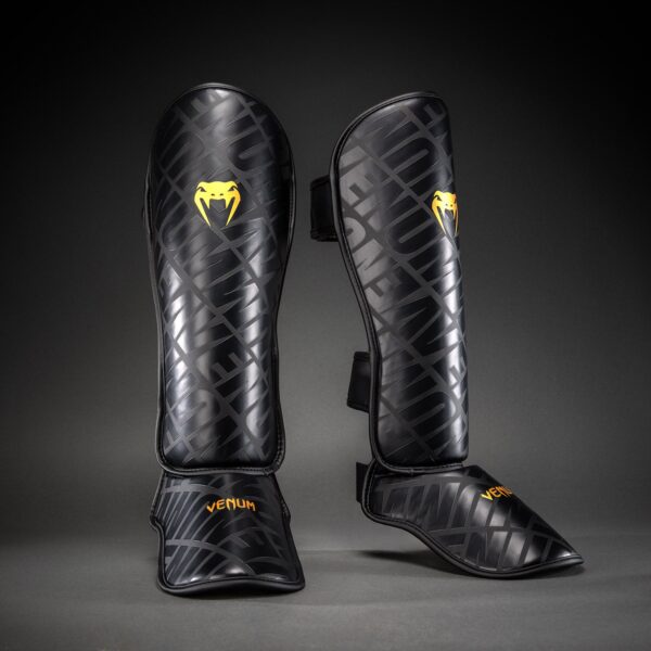 מגני רגליים ונום שחור וזהב Venum Contender 1.5 XT 3D Shin Guards