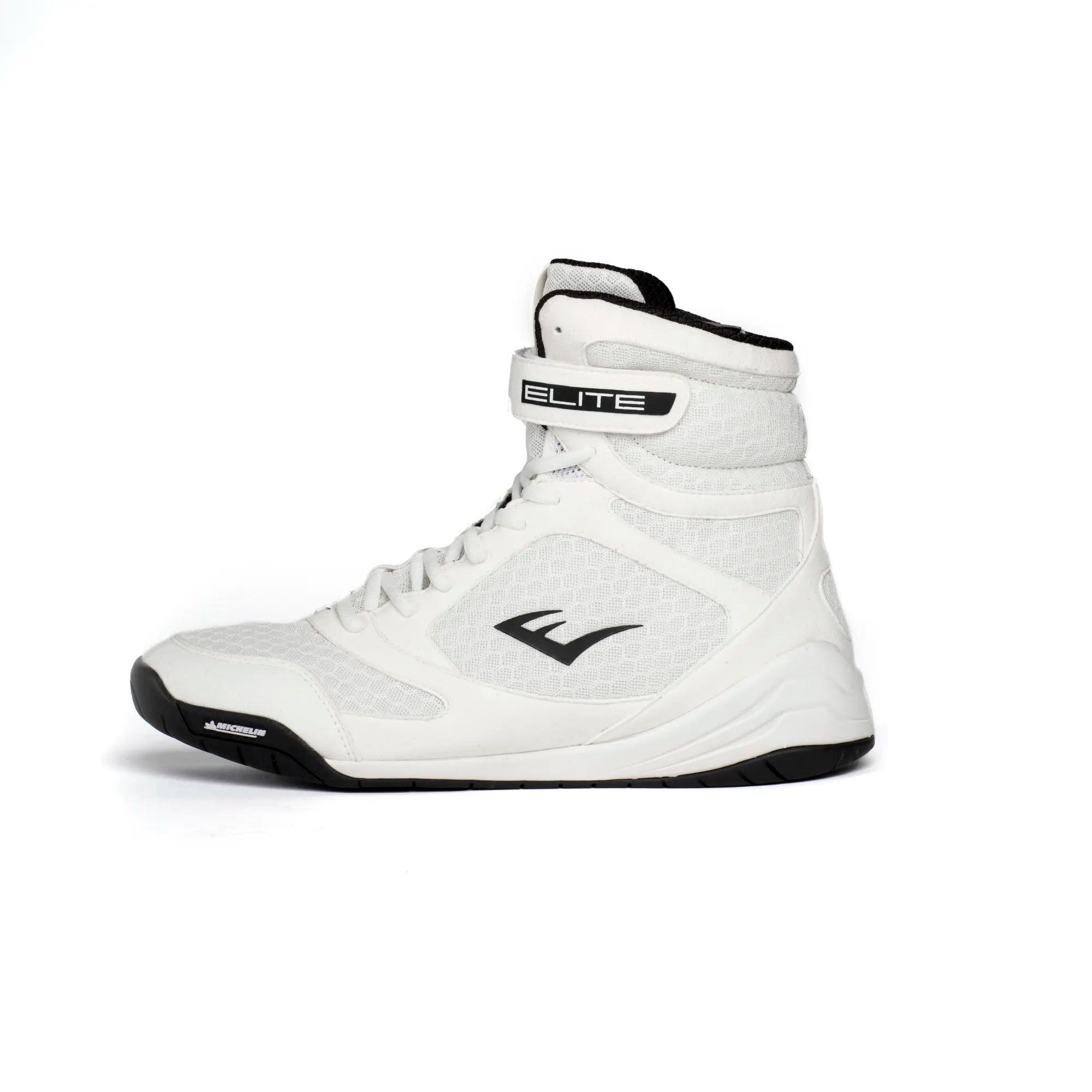 נעלי איגרוף מקצועיות Everlast Elite 2 בצבע לבן