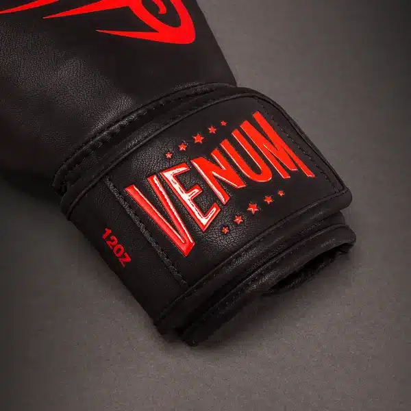 כפפות איגרוף Venum Mike Tyson Replica Impact שחור אדום