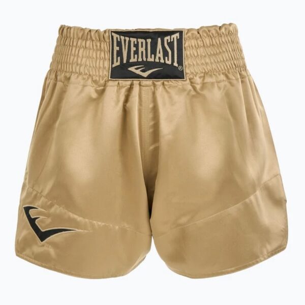 מכנסי איגרוף תאילנדי Everlast Muay Thai Gold בצבע זהב